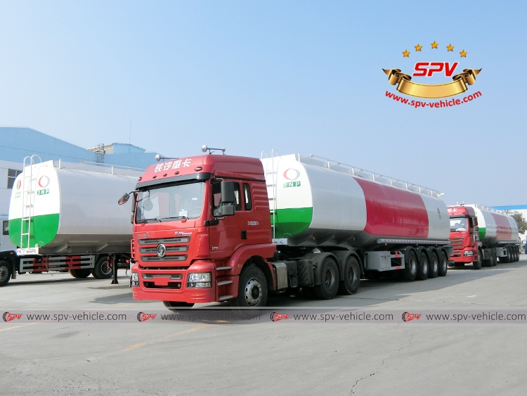 4-axle Fuel Tank Trailer - F